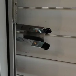 Verrou anti-soulèvement pour volet roulant en acier zingué Afbat – 2 pièces-Afbat - Tb Industrie Sas Online