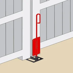 Afbat Verrou baïonnette ø12 mm longueur 200 mm