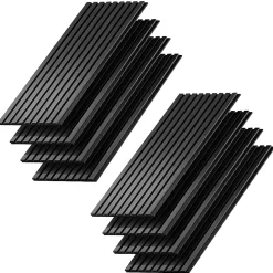 Vicco Panneau mural Chêne noir 8 pièces