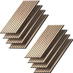 Panneau mural Chêne 8 pièces-Vicco Clearance