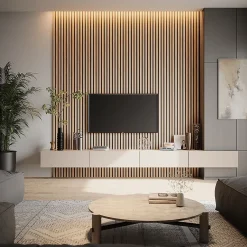 Panneau mural Chêne 8 pièces-Vicco Clearance