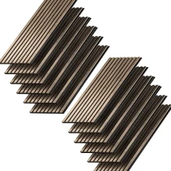 Panneau mural Noyer 12 pièces-Vicco Outlet