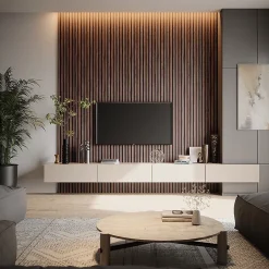 Panneau mural noyer/marron 8 pièces-Vicco Sale