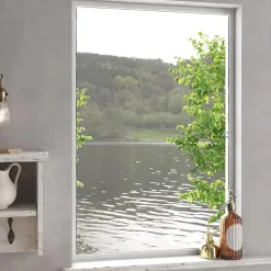 Moustiquaire pour Fenêtres, Filet Anti-Moustiques avec Cadre en Aluminium, Filet de Fenêtre Contre Abeilles Mouches 153830-Vidaxl Discount