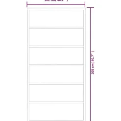 Porte coulissante Verre ESG et aluminium 102x205 cm Noir, 102 x 205 cm (l x H), 29.22kg-Vidaxl Online