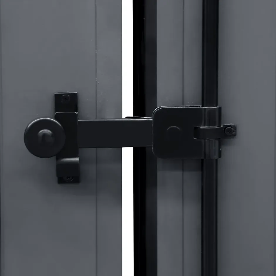 Fortia Volet battant aluminium anthracite - l.120 x H.135 cm - 2 vantaux