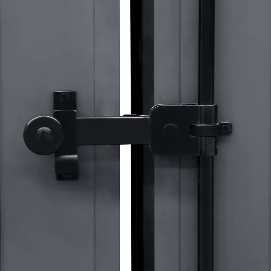 Fortia Volet battant aluminium anthracite - l.120 x H.225 cm - 2 vantaux