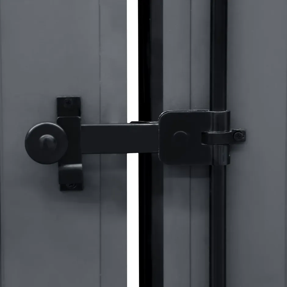 Fortia Volet battant aluminium anthracite - l.120 x H.145 cm - 2 vantaux