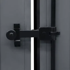 Volet battant aluminium anthracite - l.100 x H.115 cm - 2 vantaux-Fortia Outlet