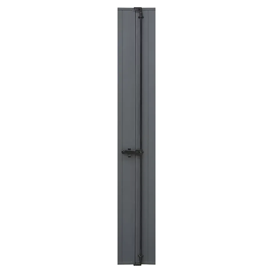 Volet battant aluminium anthracite - l.100 x H.115 cm - 2 vantaux-Fortia Outlet