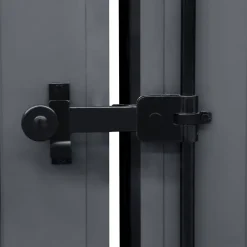 Fortia Volet battant aluminium anthracite - l.140 x H.215 cm - 2 vantaux