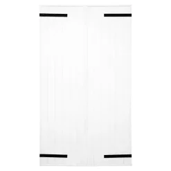 Fortia Volet battant aluminium blanc - l.100 x H.155 cm - 2 vantaux