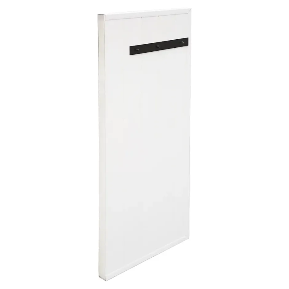 Fortia Volet battant aluminium blanc - l.100 x H.135 cm - 2 vantaux