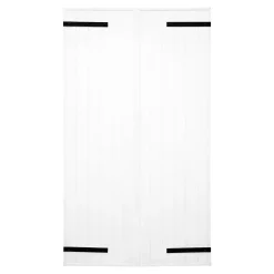 Volet battant aluminium blanc - l.140 x H.215 cm - 2 vantaux-Fortia Sale