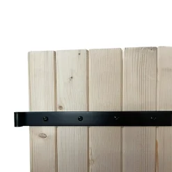 Fortia Volet battant bois naturel - l.120 x H.135 cm - 2 vantaux