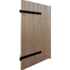 Fortia Volet battant bois naturel - l.80 x H.95 cm - 1 vantail