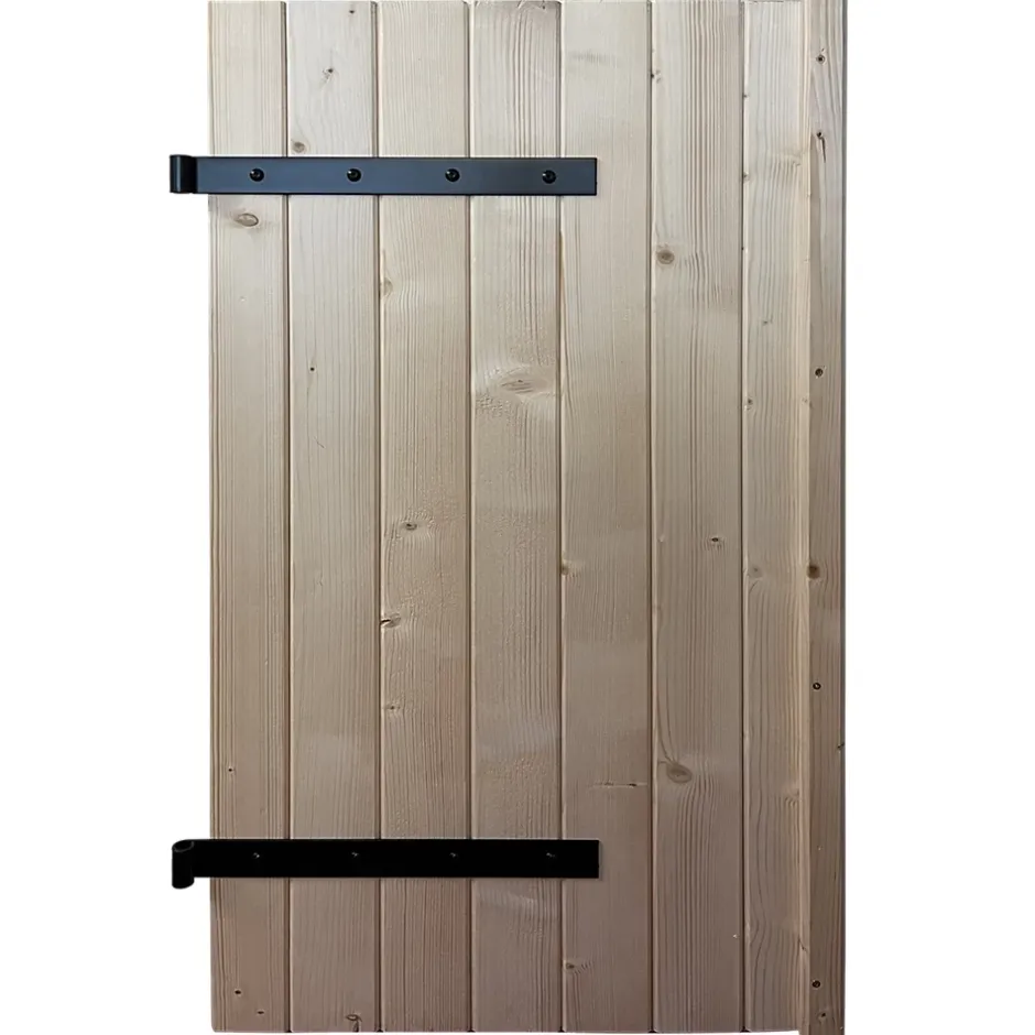 Fortia Volet battant bois naturel - l.80 x H.95 cm - 1 vantail