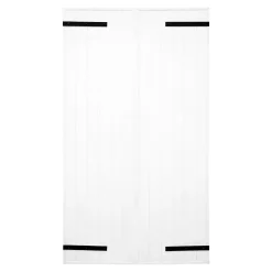 Volet battant uPVC blanc - l.120 x H.225 cm - 2 vantaux-Fortia Best
