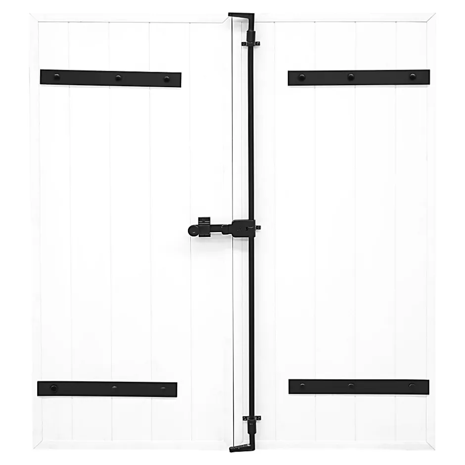 Fortia Volet battant uPVC blanc - l.120 x H.135 cm - 2 vantaux