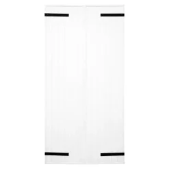Fortia Volet battant uPVC blanc - l.120 x H.175 cm - 2 vantaux