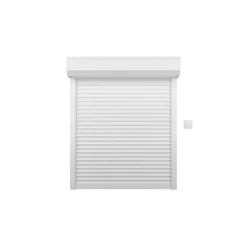 Volet-Moustiquaire Volet Roulant ALU H170 cm x L150 cm Electrique Filaire Blanc