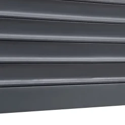 Fortia Volet roulant aluminium anthracite - ouverture motorisée - - l.140 x H.215 cm