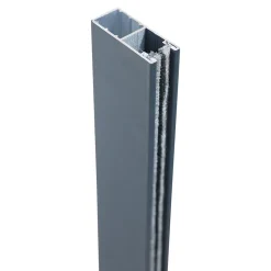 Volet roulant aluminium anthracite - ouverture motorisée - - l.100 x H.155 cm-Fortia Outlet