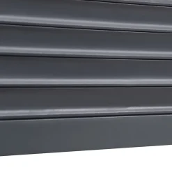 Fortia Volet roulant aluminium anthracite - ouverture motorisée - - l.120 x H.125 cm