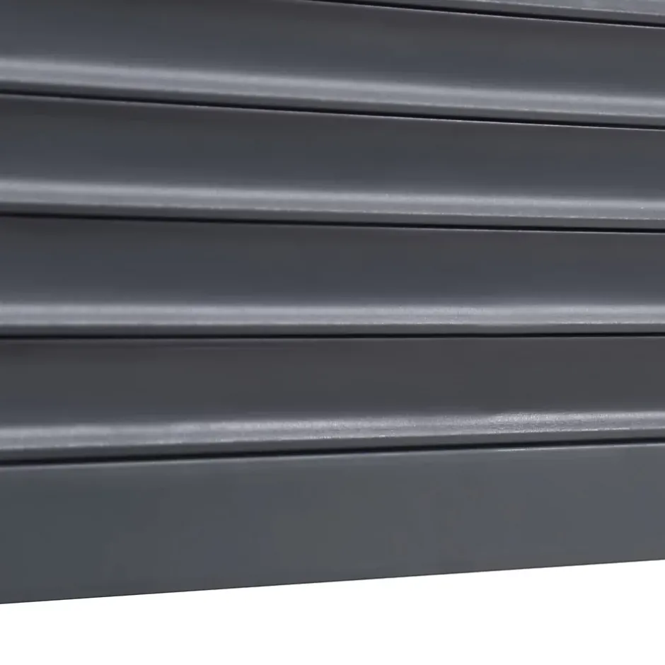 Fortia Volet roulant aluminium anthracite - ouverture motorisée - - l.80 x H.215 cm