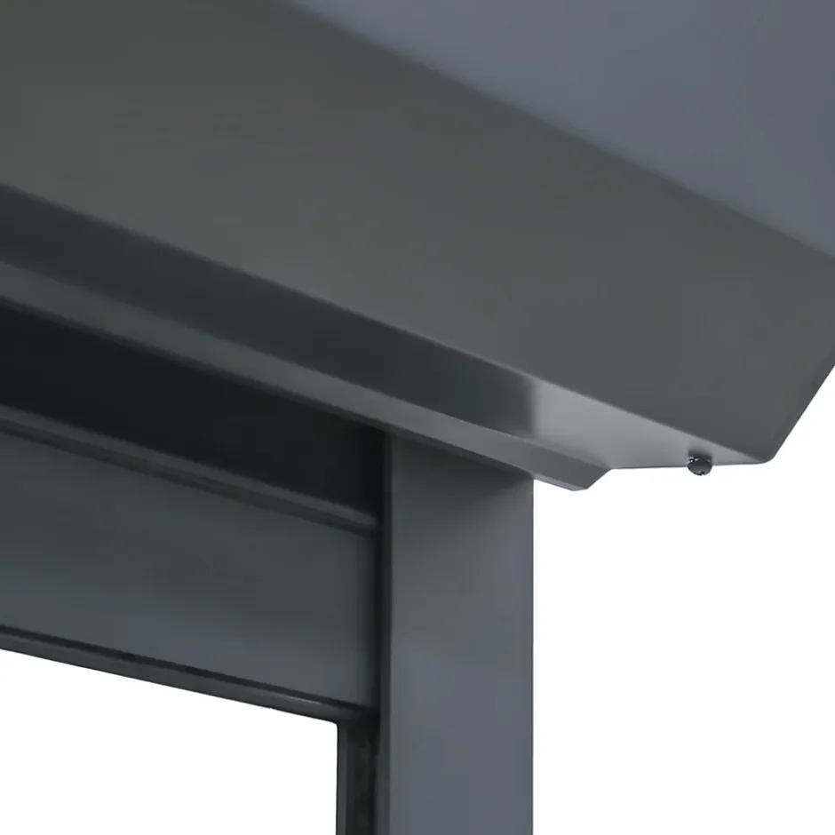 Fortia Volet roulant aluminium anthracite - ouverture motorisée - - l.80 x H.215 cm