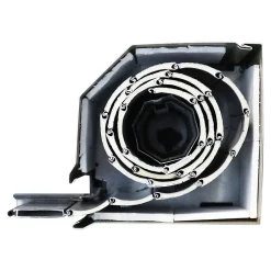 Volet roulant aluminium anthracite - ouverture motorisée - - l.240 x H.215 cm-Fortia Discount