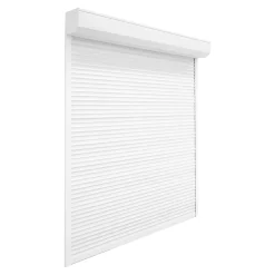 Fortia Volet roulant aluminium blanc - ouverture motorisée - - l.240 x H.200 cm