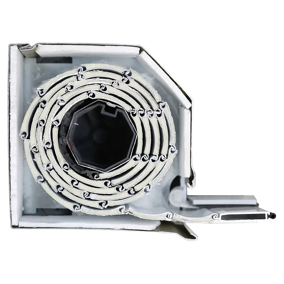 Fortia Volet roulant aluminium blanc - ouverture motorisée - - l.120 x H.145 cm