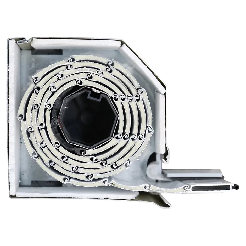 Fortia Volet roulant aluminium blanc - ouverture motorisée - - l.100 x H.175 cm