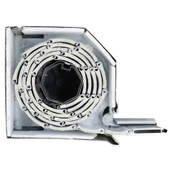 Volet roulant aluminium blanc - ouverture motorisée - - l.100 x H.125 cm-Fortia Outlet