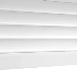 Volet roulant aluminium blanc - ouverture motorisée - - l.100 x H.125 cm-Fortia Outlet