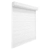 Fortia Volet roulant aluminium blanc - ouverture motorisée - - l.100 x H.115 cm