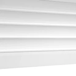 Volet roulant aluminium blanc - ouverture motorisée - - l.180 x H.215 cm-Fortia Outlet