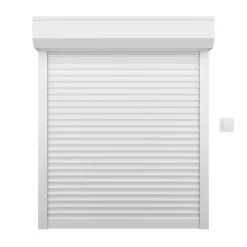 France Combi Volet roulant blanc électrique en aluminium H130 X L.120 cm