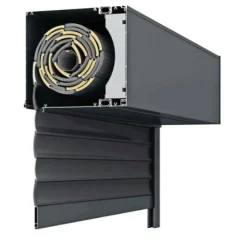 3 in 1 Volet roulant motorisé THERMO CONFORT-50 RAL 7016 Sompfy Oximo Radio (L.: 900 mm x H.: 1200 mm)