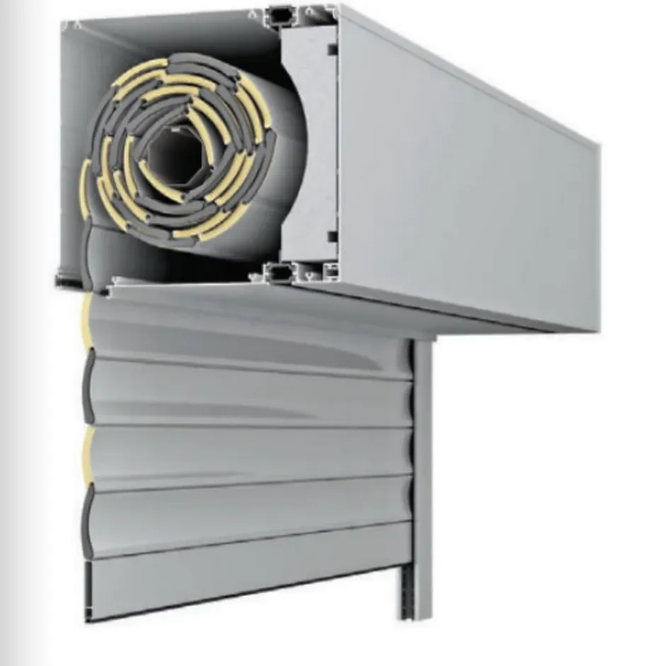 3 in 1 Volet roulant motorisé THERMO CONFORT -50 RAL 9016 Solus - Filaire (L.: 1350 mm x H.: 1200 mm)