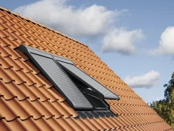 Volet roulant rigide pour fenêtre de toit, gris anthracite, électrique, l.78 x H.140 cm, SML MK08 0000S-Velux