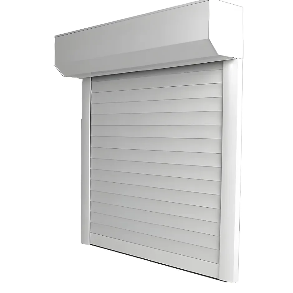 Volet Roulant Rénovation en aluminium 45mm (Gris anthracite RAL7016 - Moteur TELCO TMEVR radio à télécommande - 1000 x 1250 mm)-David fermetures Discount