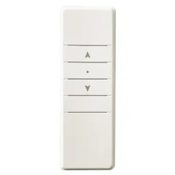 Volet roulant solaire aluminium blanc - ouverture motorisée - - l.100 x H.125 cm-Fortia Clearance