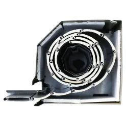 Volet roulant solaire aluminium anthracite - ouverture motorisée - - l.120 x H.215 cm-Fortia Outlet