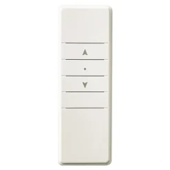 Volet roulant solaire aluminium blanc - ouverture motorisée - - l.80 x H.205 cm-Fortia Best