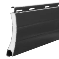 Fortia Volet roulant solaire aluminium anthracite - ouverture motorisée - - l.180 x H.215 cm