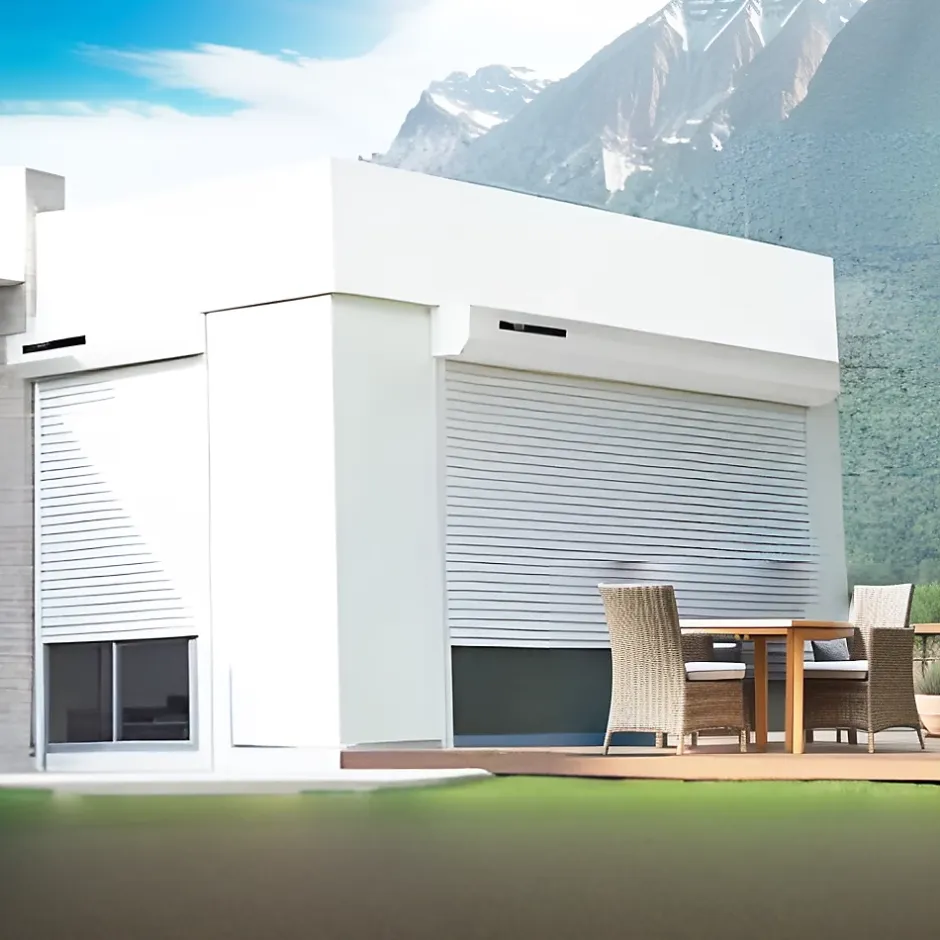 Volet Roulant Solaire Somfy (Gris anthracite RAL7016 - 2400 x 2200mm)-David fermetures Clearance