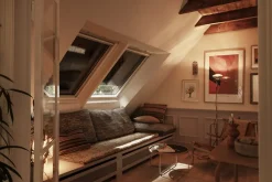 Volet roulant souple pour fenêtre de toit, gris anthracite, à énergie solaire, l.114 x H.118 cm, SSS SK06 0000S-Velux Best