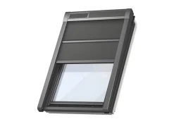 Volet roulant souple pour fenêtre de toit, gris anthracite, à énergie solaire, l.78 x H.140 cm, SSS MK08 0000S-Velux Sale